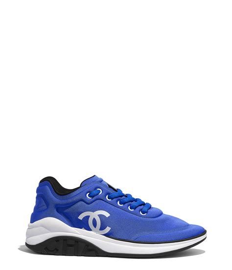 sneaker chanel men blue|chanel men sneakers for sale.